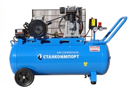 Компрессор поршневой 380 В реcивер 100 л 390л/мин ACH39013