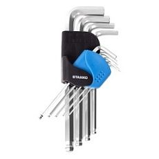 Набор угловых ключей шестигранных длинных 9шт. STANKO CS11119L