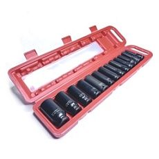 CS122313 Набор длинных ударных головок 1/2"  10-32 мм.