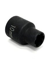 CS-12.25.10 короткая торцевая спиральная головка на 1/2", 10 мм